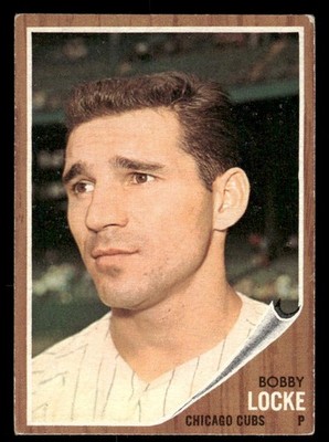 Bobby Locke 1962 Topps #359 Chicago Cubs