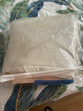 King Duvet Cover only , 1000 TC 100 Cotton Heavy Weight Luxury Ivory Sheen  