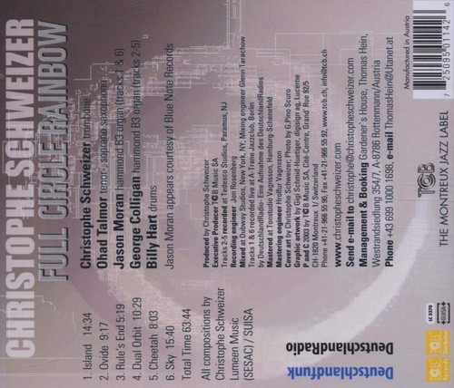 Christophe Schweizer Full Circle Rainbow (CD) - Bild 2 von 2