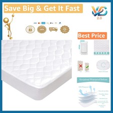 Waterproof Mini Crib Mattress Protector 38x24 Quilted Breathable Noiseless New