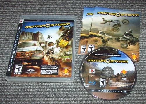 MotorStorm for PlayStation 3 Complete Fast Free Shipping