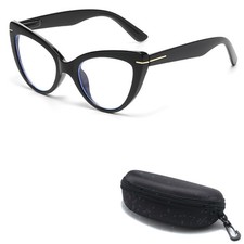 Oversized Cat Eye Reading Glasses Fashion Cute Anti Blue Light Computer Readers