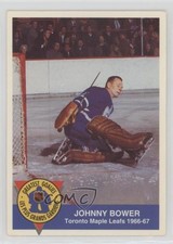 1993-94 High Liner Greatest Goalies Johnny Bower #9 HOF 0d7y
