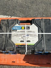 Kobalt 154-Piece Standard & Metric Polished Chrome Mechanics Tool Set w/Case