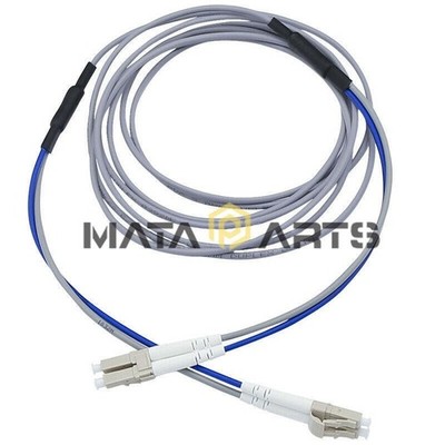Armored Cable Fiber Patch Cord LC-LC UPC Pigtail Multi-Mode Cables Duplex 10M *t