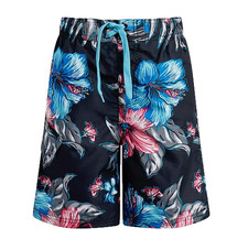 Kanu Surf Boys Tahiti Quick Dry UPF 50 Swim Shorts, St. Lucia Black, 4T