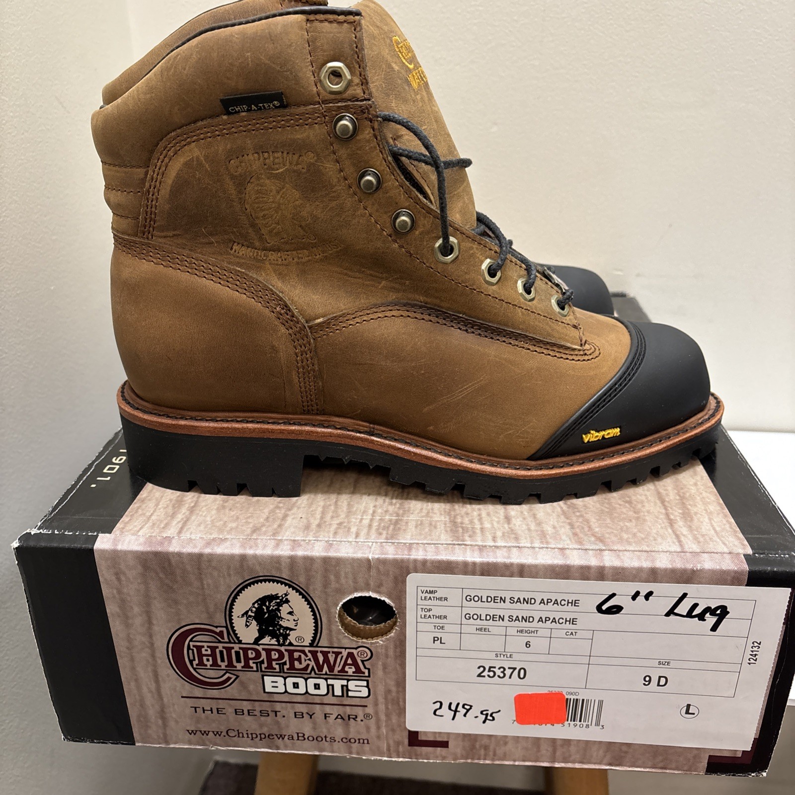 Chippewa Boots Mens 9 D