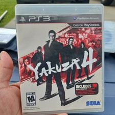 Yakuza 4 (Sony PlayStation 3, 2011) CIB PS3 Sega