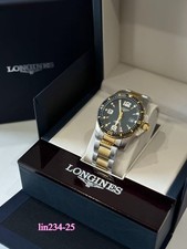 Longines HydroConquest 41mm Quartz SS Black Dial Mens Watch L3.740.3.56.7 6