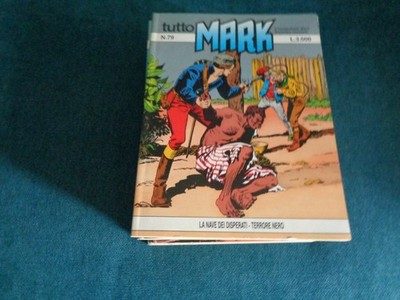 LOT OF 9 COMIC BOOKS ALL MARK FROM N°70 TO N°79 MISSING N°77 BONELLI 1995/96
