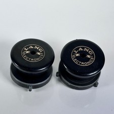 Vintage Lang MDC Ampex Hub Adapter NAB Pair for Reel to Reel Tape Recorder