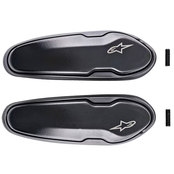 Alpinestars SMX Plus V2 Toe Slider Motorbike Motorcycle Spares TPU Black