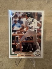 4 Card Athletics Lot McGwire Sierra Henderson
