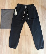 Fear of God FOG Essentials Sweatpants JetBlack FW23 Size S