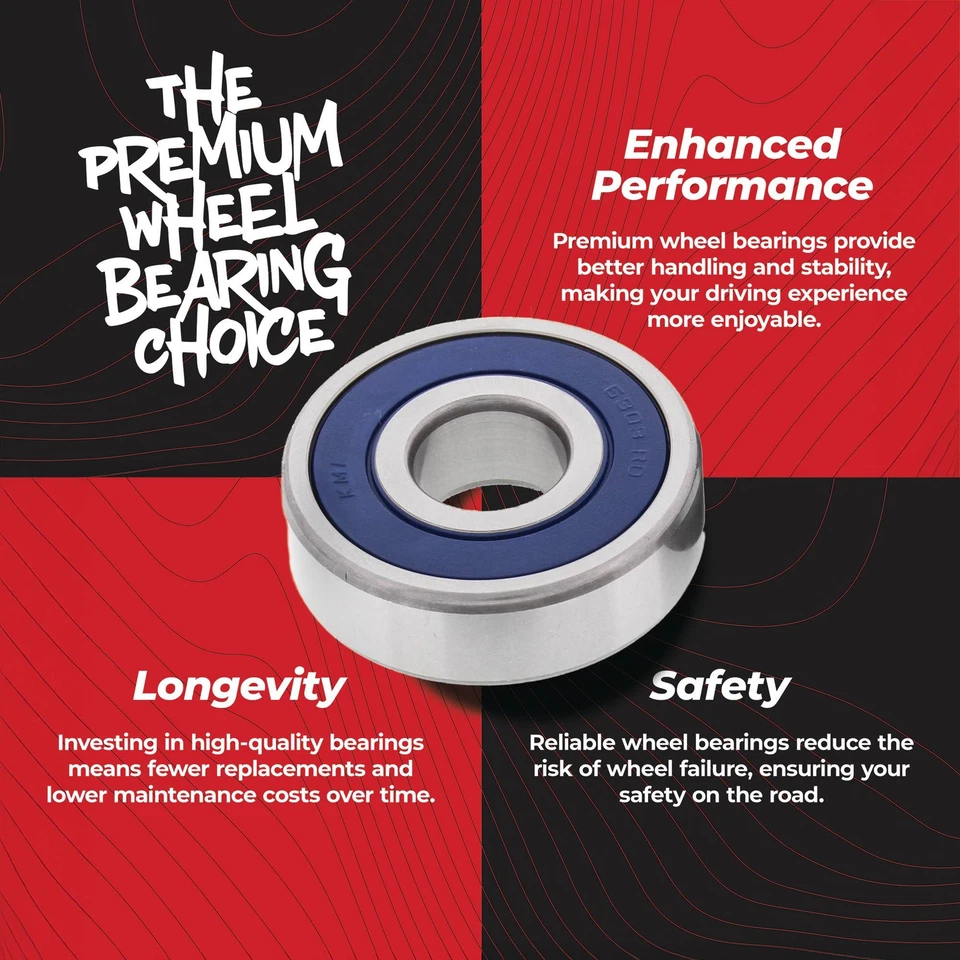 All Balls Wheel Bearing Kit Rear For Honda XR500 79-80 / XR500R 81-84 Foto 4 de 4