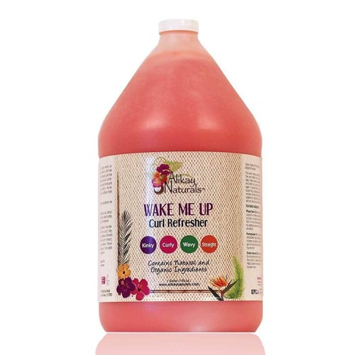Alikay Naturals Wake Me Up Curl Refresher Natural Wheat Germ Oil, Pomegranate, S - Picture 4 of 4