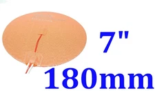 Silicone Heated Pad Build Plate 3D Printer Bed 7" Diameter 3M Thermister Factory