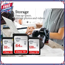 SDHC Class Full Size SD Memory Card 16GB 32GB 64GB 128GB 256GB 10 V10 for Camera