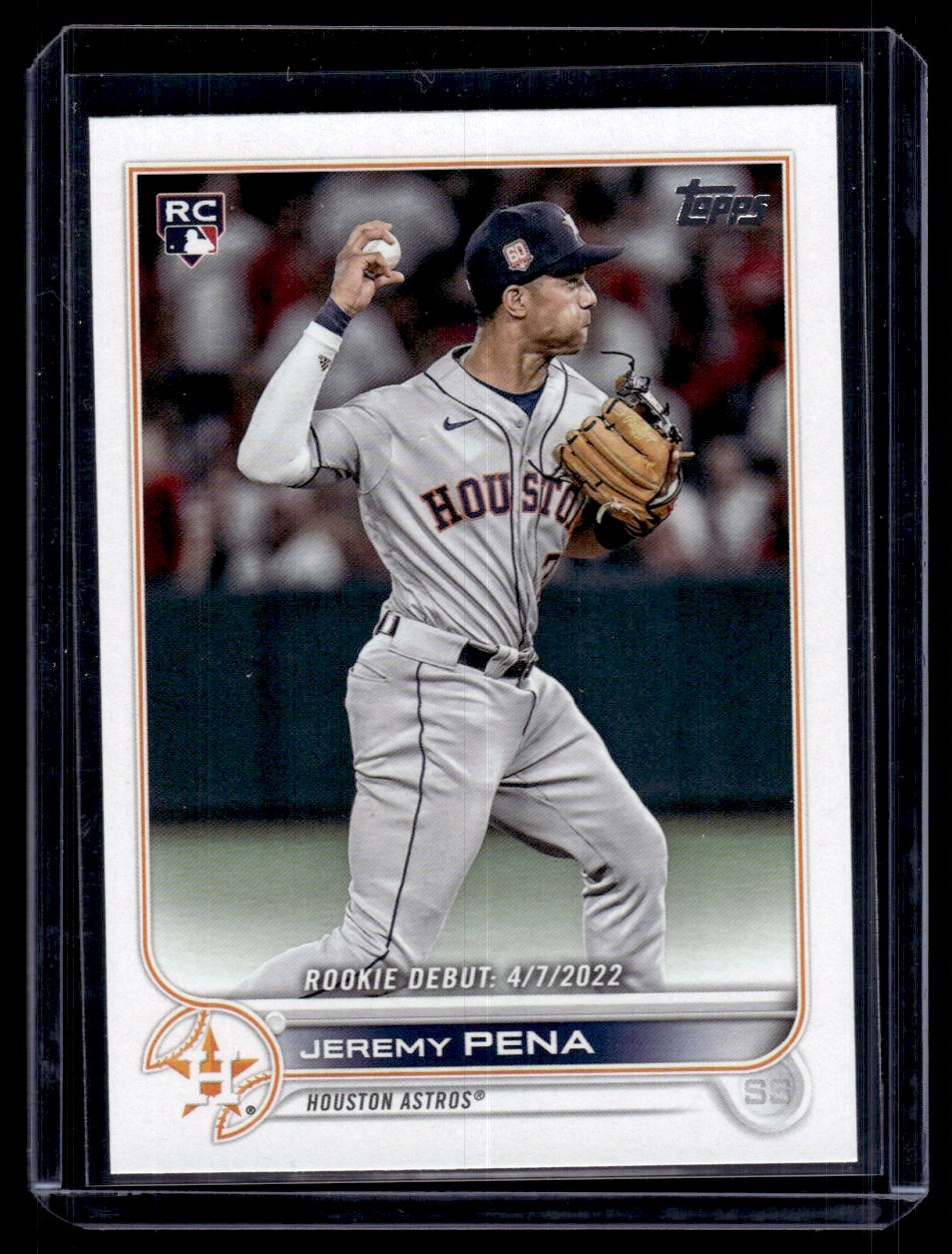 2022 Finest Jeremy Pena RC Houston Astros #9
