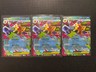 3x Mega Starmie ex 021/088 ME03 Perfect Order Holo Double Rare Pokemon NM-MT