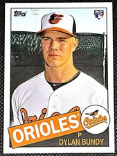 Dylan Bundy 2013 Topps Archives #140 Rookie RC - Baltimore Orioles