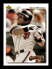 1992 Upper Deck #266 Kevin Mitchell San Francisco Giants GEM-MT Card *D638