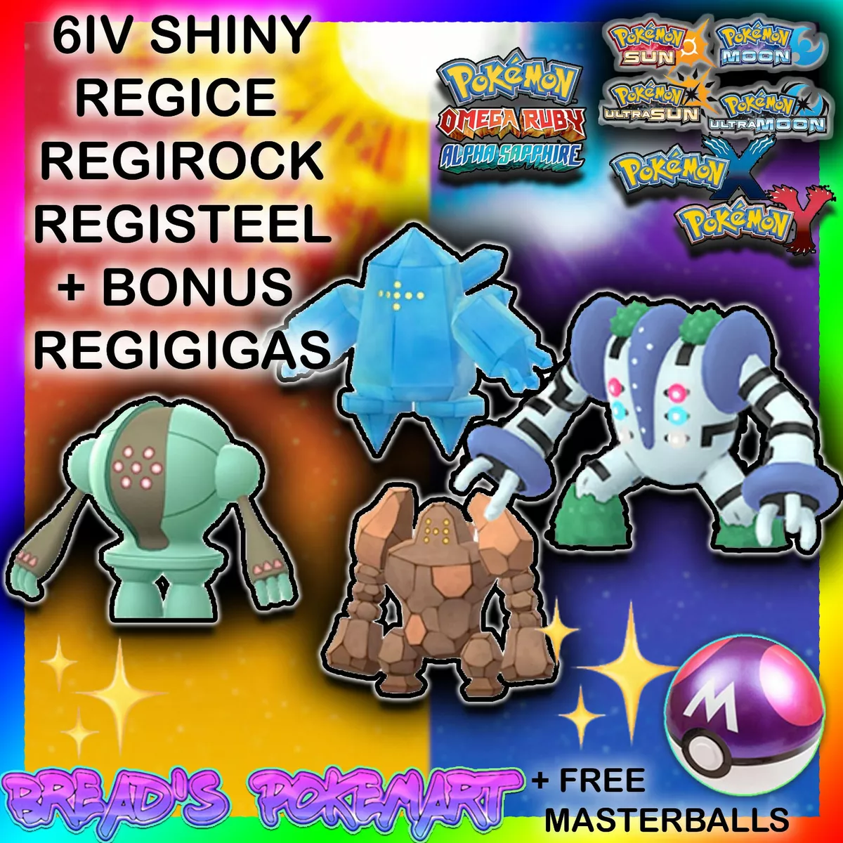 Shiny Regigigas ✨ Pokemon Trade Go