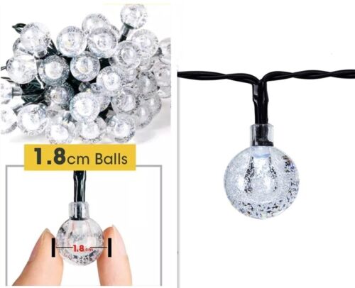 Solar Fairy String Lights 100-500 LED Outdoor Garden Xmas Party Decor Waterproof - Picture 25 of 36