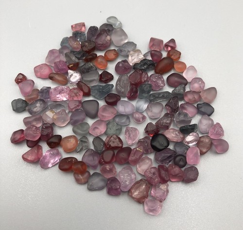85cts Natural Top Multi-Color Eye-To-Loupe Clean Spinel Lot - Picture 4 of 4
