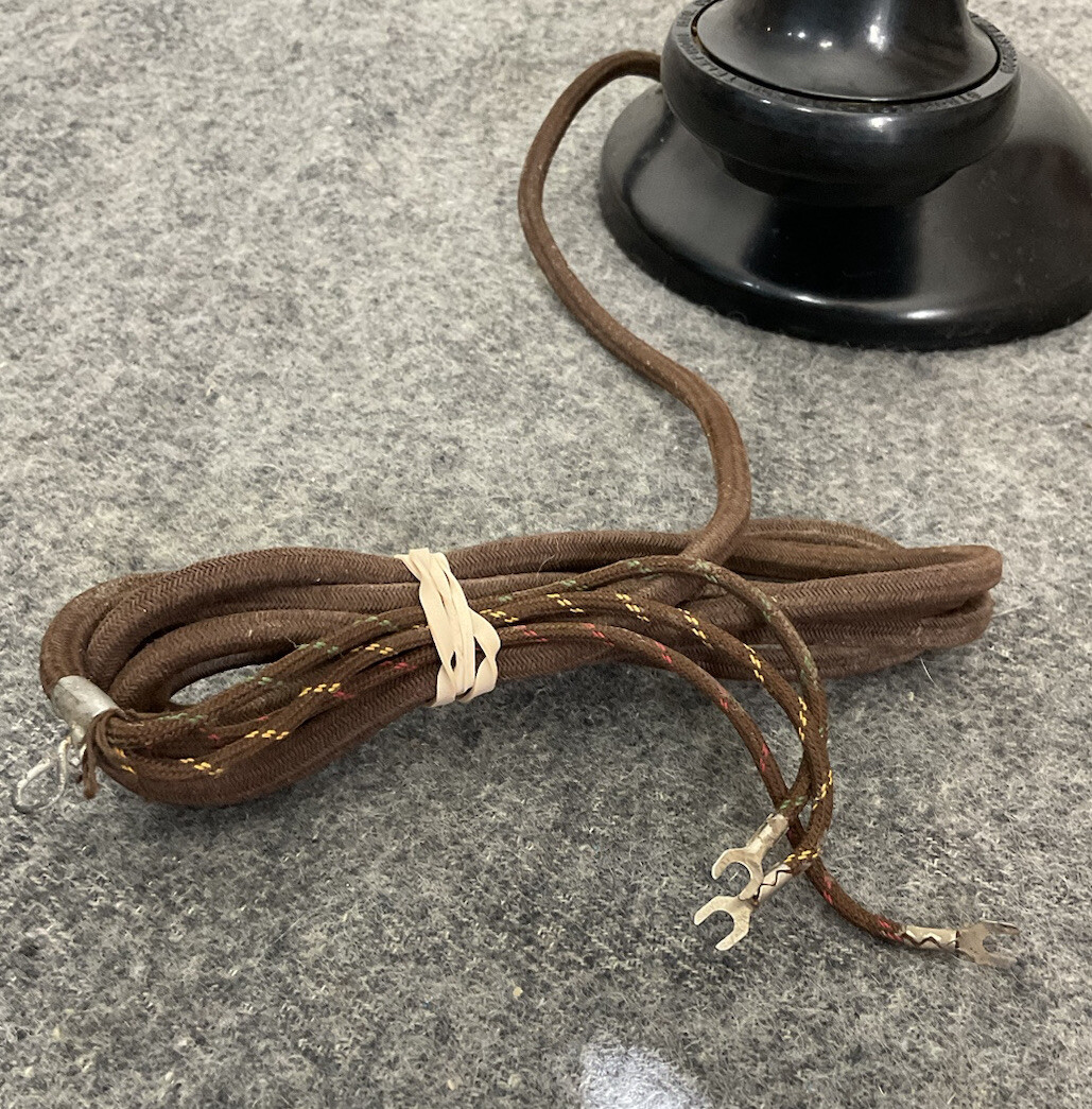 Stromberg Carlson Candlestick Telephone Nickel Chrome Candle Stick