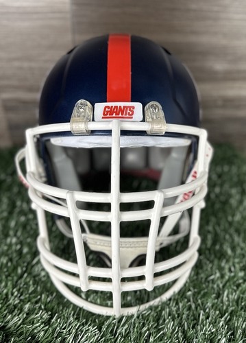 NEW YORK GIANTS Full Size NFL Riddell SPEED Fußballhelm Rückstoß Erwachsene