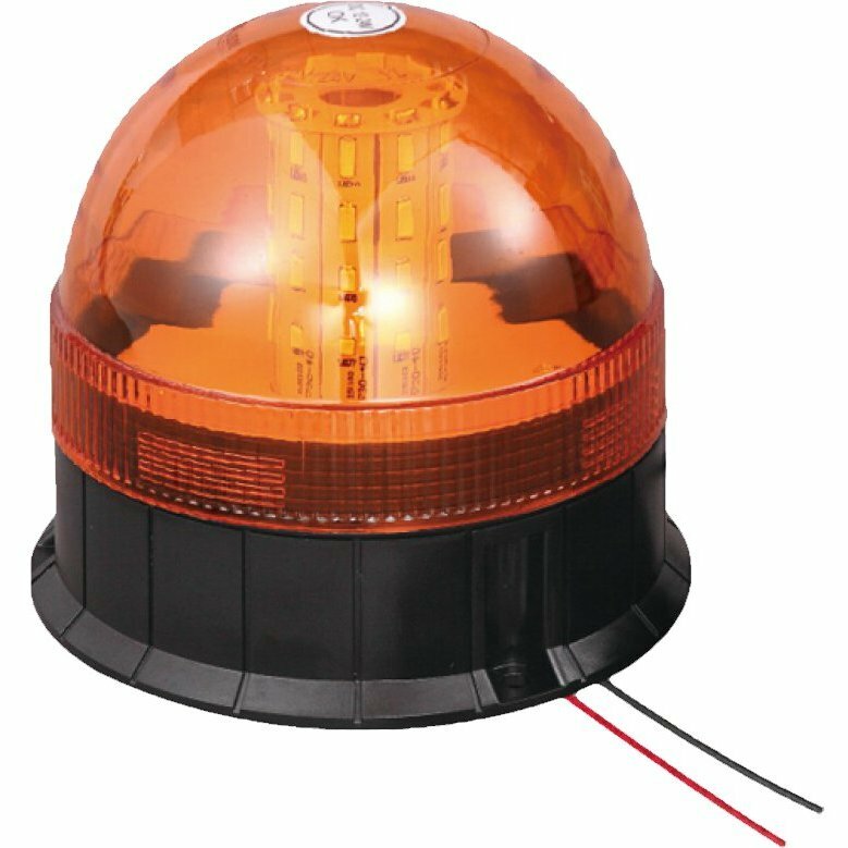 Amber/Orange LED 3 Bolt Type Fixing Flashing Beacon