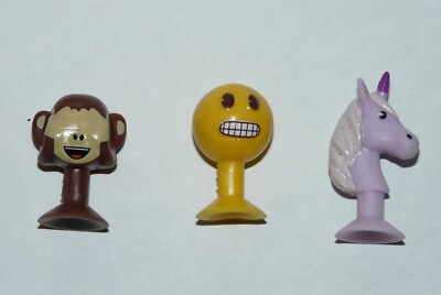 3 Stück Aldi Emojis Sammelfiguren, neuwertig-6