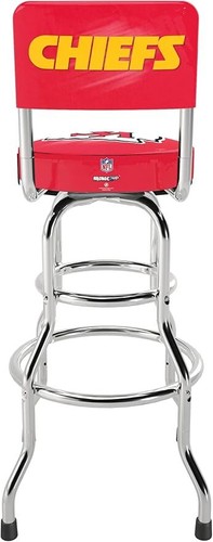 ARCADE1UP NFL Blitz High Back Stool Adjustable Height, Swiveling Seat, Your Team - Picture 24 of 40