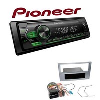 Pioneer Autoradio Android USB AUX Mit Einbauset FüR Opel Corsa D Matt Chrom