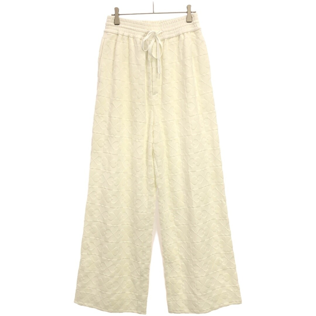 MASU 22SS CLOVER PILE EASY PANTS MSSS-PT1022 WHITE 46 Used MESC-0 