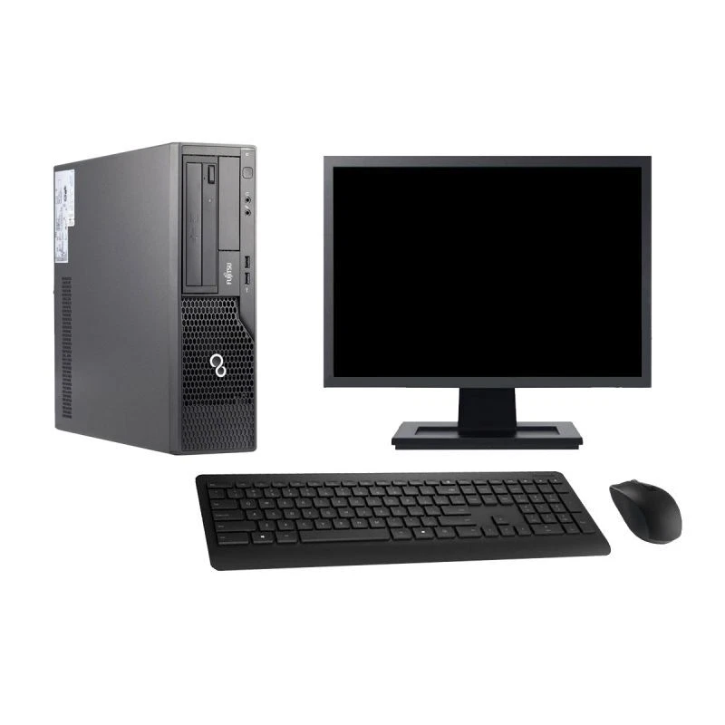 PC Fujitsu E500 E85+ DT Pantalla 19" i3-2100 RAM 8GB SSD 120GB Windows 10 Wifi - Imagen 2 de 3