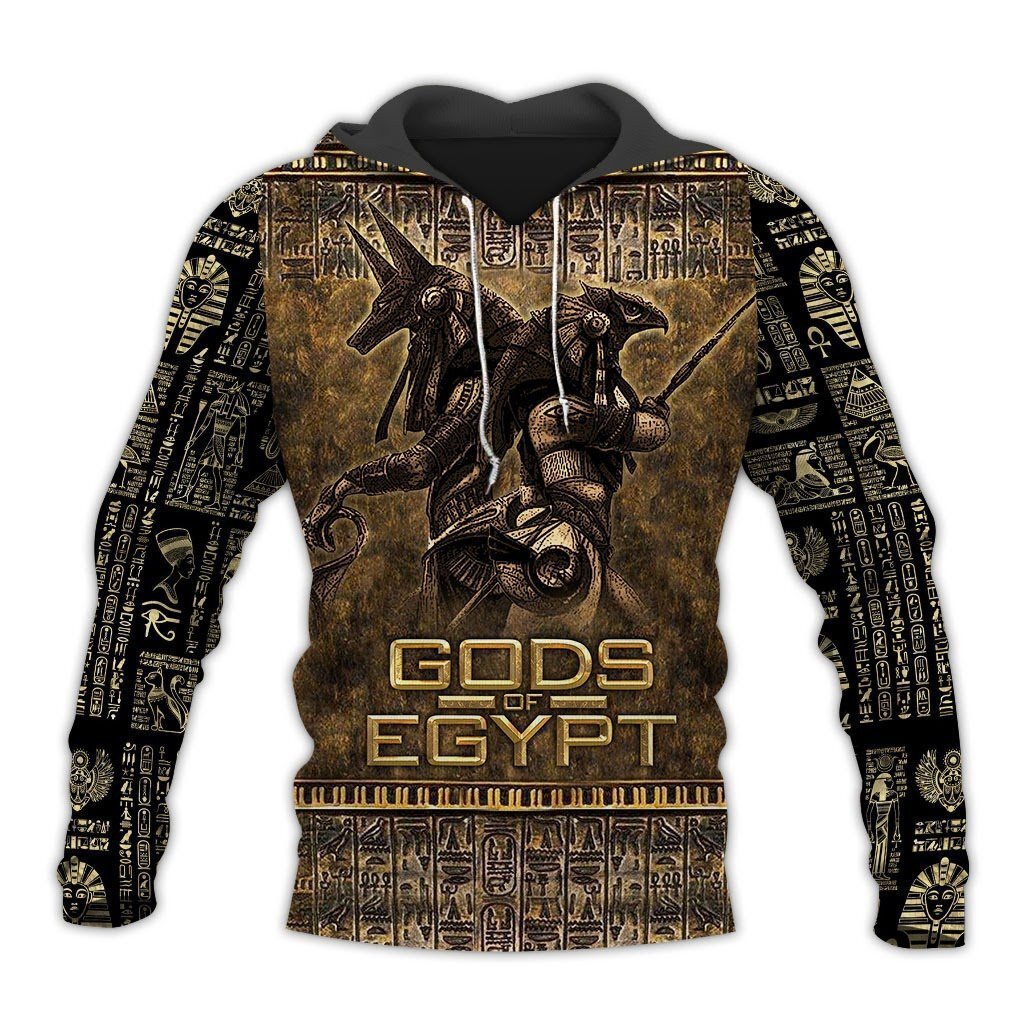 Gods Of Egypt 3D full body printed hoodie, meaningful gift for loved ones