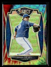 Hyun-Jin Ryu #'d /20 - 2021 Panini Select Tie-Dye Prizm Holo SP #192 Blue Jays