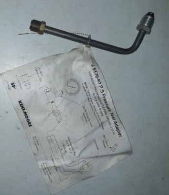 #ad Kent Moore J 5176 92 P S Pressure Tester Adapter Specialty Tool J517692 $34.66