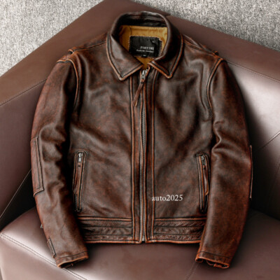 ジャケット・アウター 90s Short Real Cow Leather Jacket s-l400.jpg