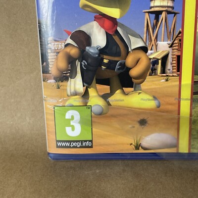 Jeu PlayStation 1 - Moorhuhn 3 : La Chasse Aux Poulets - Version FR PAL, Complet (Boîte, Notice)