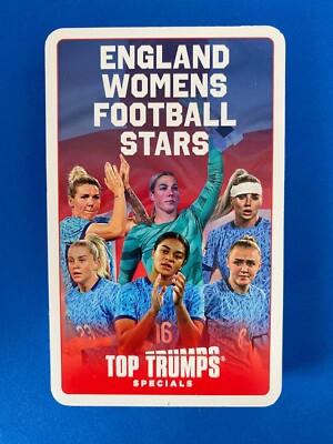England Damen Fußball Stars 23 Top Trumps wählen Sie Ihre eigene Trump Sammelkarte RC