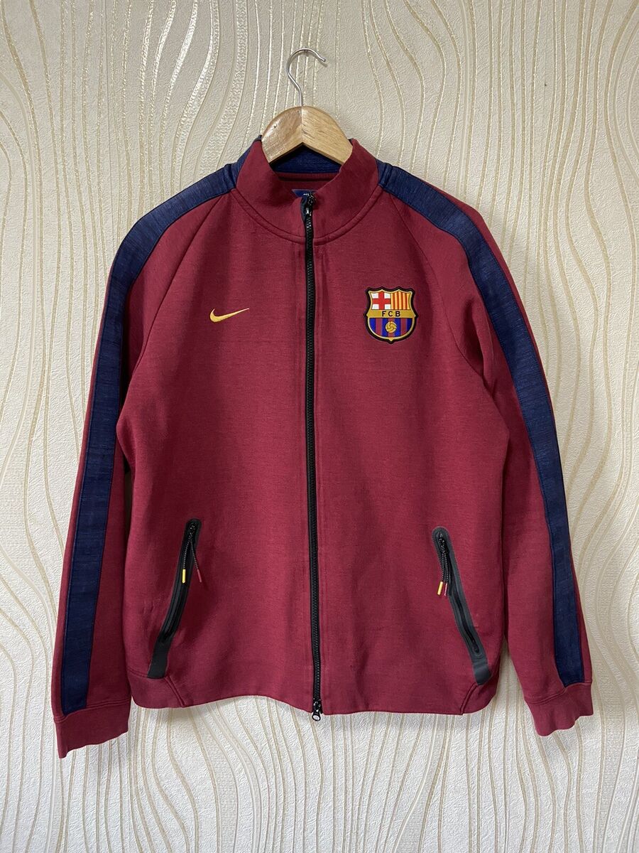 BARCELONA FOOTBALL SOCCER TRACK TOP JACKET NIKE 626745-677 BARCELONA FOOTBALL SOCCER TRACK TOP JACKET NIKE 626745-677
