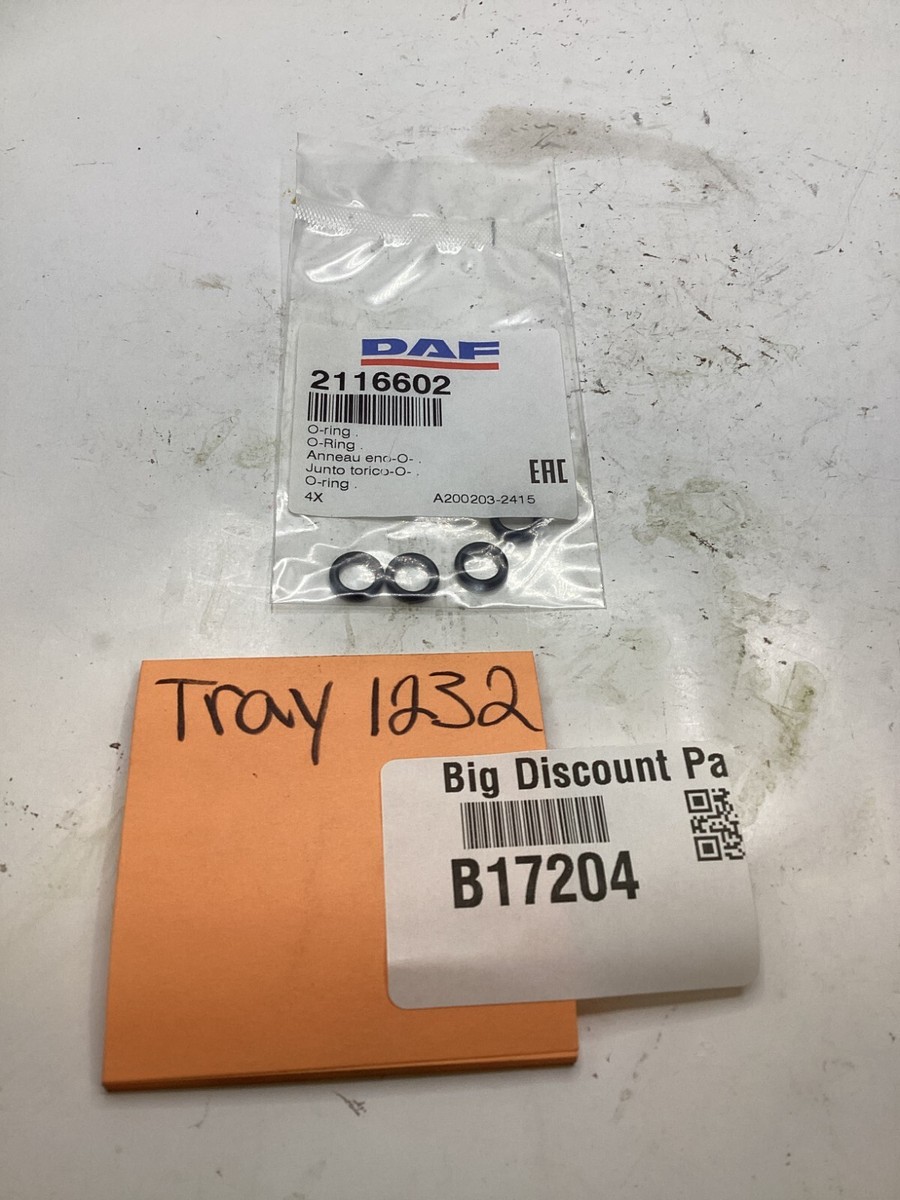 BAG OF 4) DAF O-Ring Black 2116602 | eBay BAG OF 4) DAF O-Ring Black 2116602 | eBay