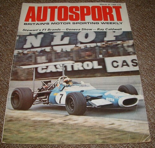 Autosport 21.03.1969 GP England, Formel Ford James Hunt, nat. + int. Motorsport
