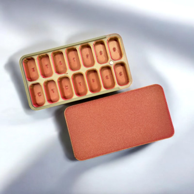 AM PM 7 Tage Pillenbehälter Tabletten Organizer Reisegröße Medizinbox zweimal täglich