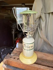 Vintage AFC Camp Master propane outdoor camping lantern single mantle