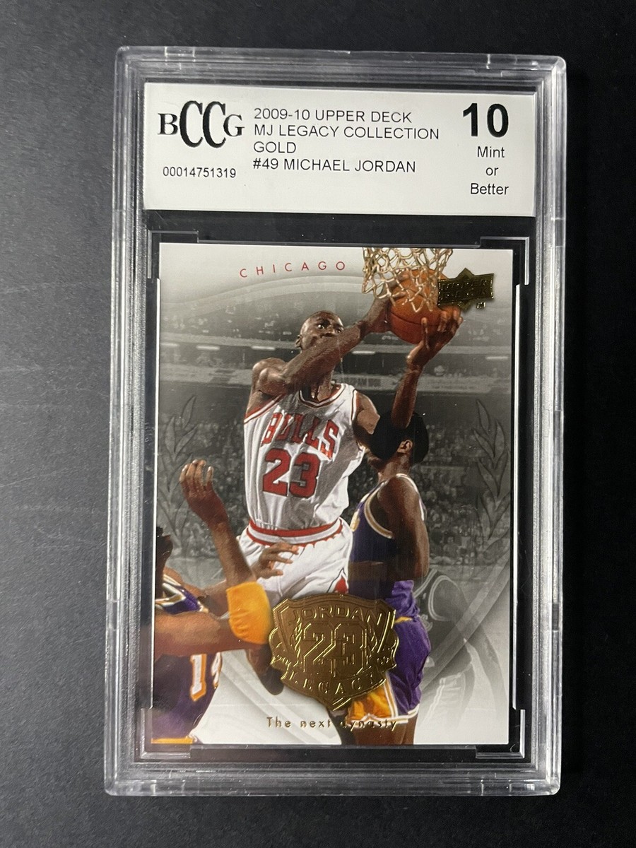2009 - 10 Upper Deck MJ Legacy Collection Gold #49 Michael