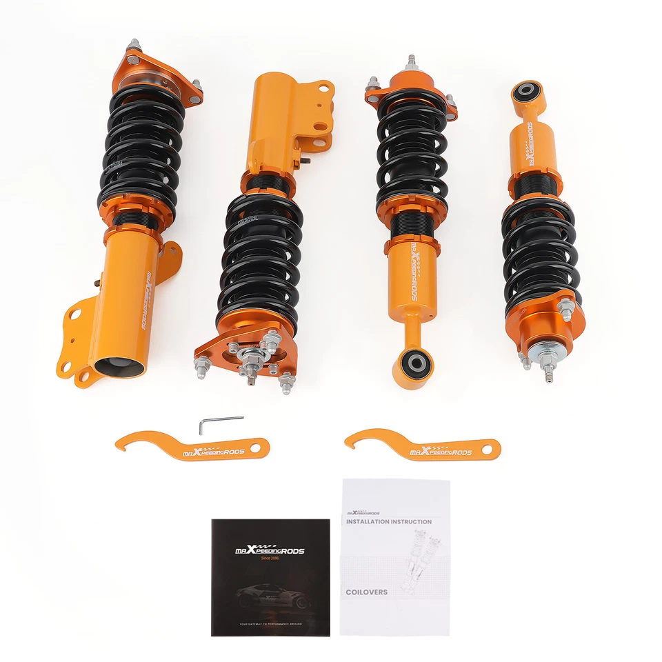 MaXpeedingrods 24 vías amortiguador bobinas inferiores para Mitsubishi Lancer 08-16 Foto 2 de 4